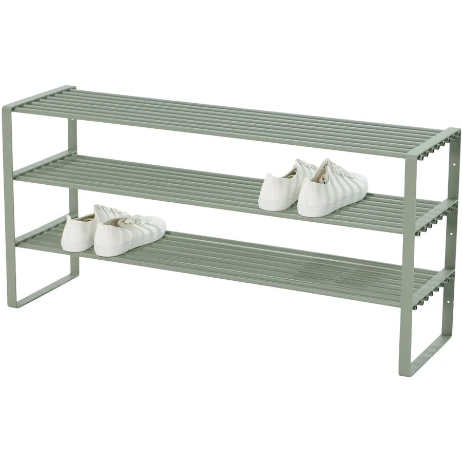 Spinder Design Schuhschrank Aldo Grün Stahl 100 cm 48.5 cm