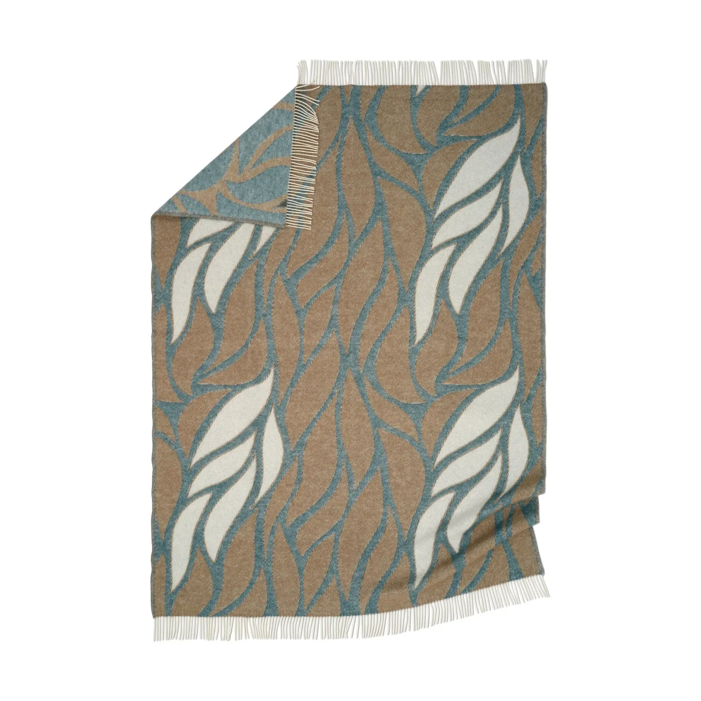 Pläd Folia Teal