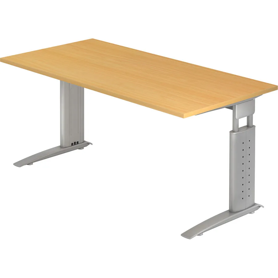 Schreibtisch Office Buche Dekor Holzwerkstoff B 160 T 80 cm