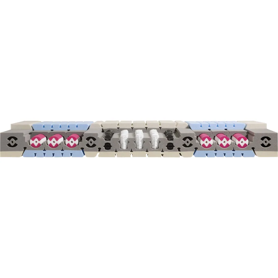 Matratze TopSwiss Performance medium weiss Schaumstoff, Federelemente 90 x 200 cm H3 - Mittel - Schweizer Möbelhersteller