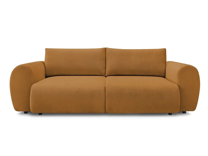 3er Sofa BOBOCHIC LUCIEN Stoff gelb