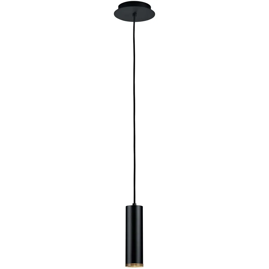 Pendellampe Adina Schwarz Metall 4 cm 150 cm