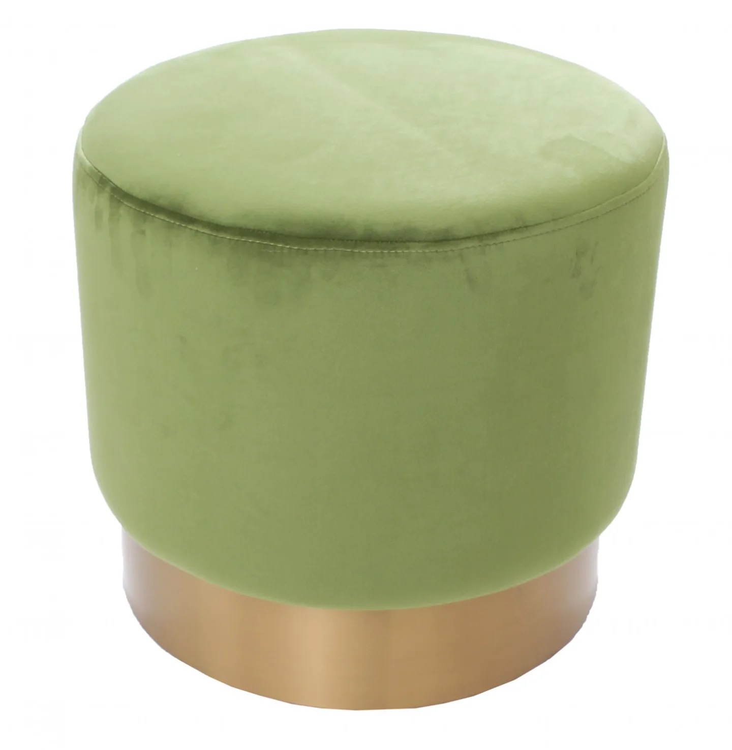 Sittepuff fløyel - Copenhagen (grønn)