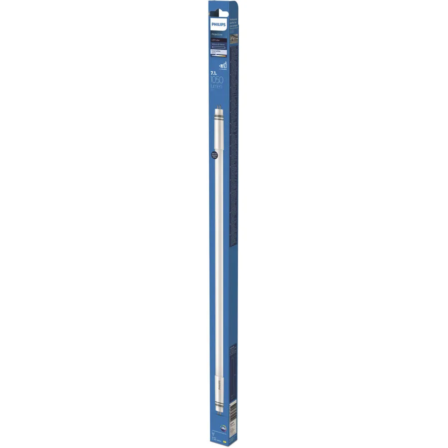 Leuchtmittel Philips Glas G5 7.1 W 2.4 cm - Farbe: weiss - LED - Lichtfarbe: Warmweiss - LED Leuchtmittel