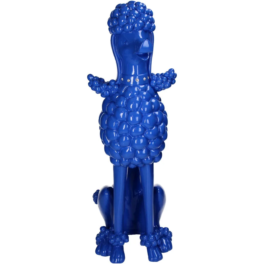 Dekoration Levend blau Polyresin B 27.3 H 56 cm