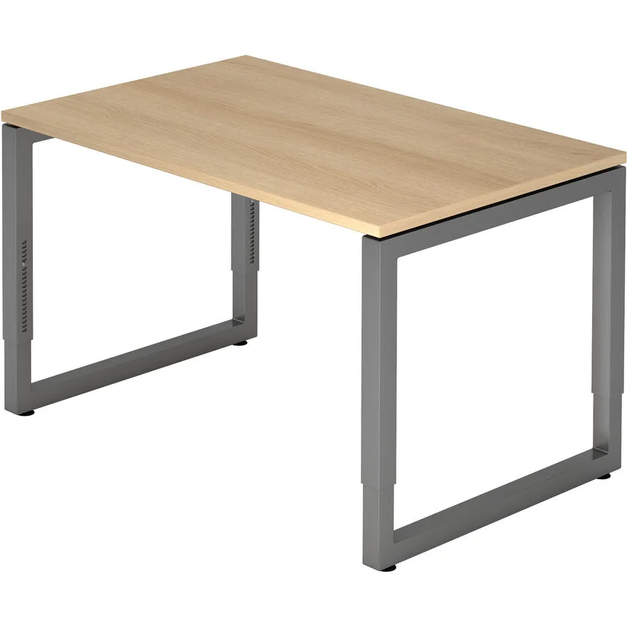 Schreibtisch Office eiche Holzwerkstoff B 120 T 80 cm