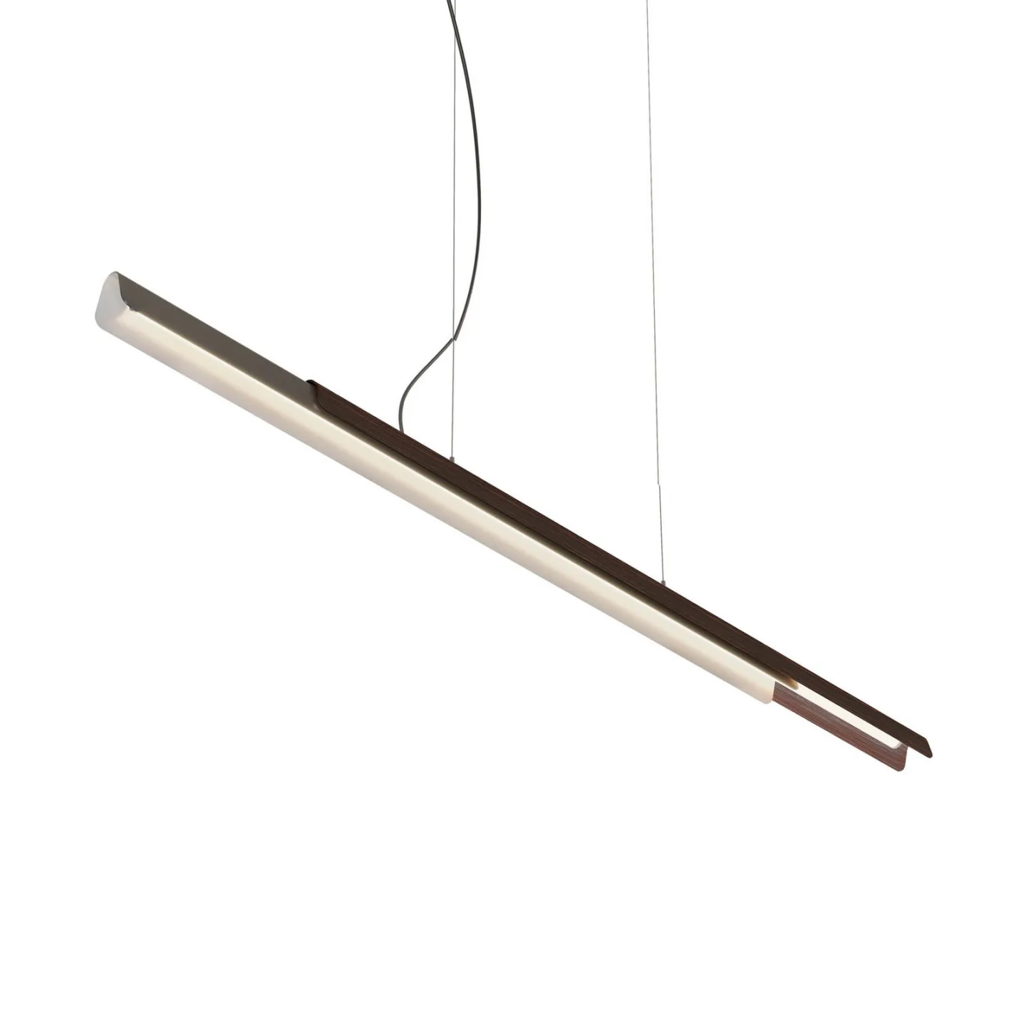 Dala Linear Pendel 3000K Dark Grey/Wood - KDLN - Kjøkken - Design - Metall - Med en lyskilde