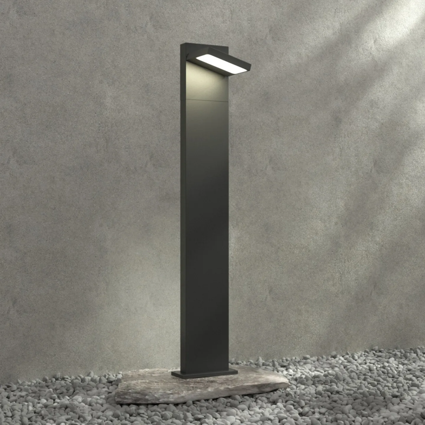 Silvan LED Trädgårdslampa H100 Graphite - Lucande - Terrass - Modern - Aluminium - Med en ljuskälla