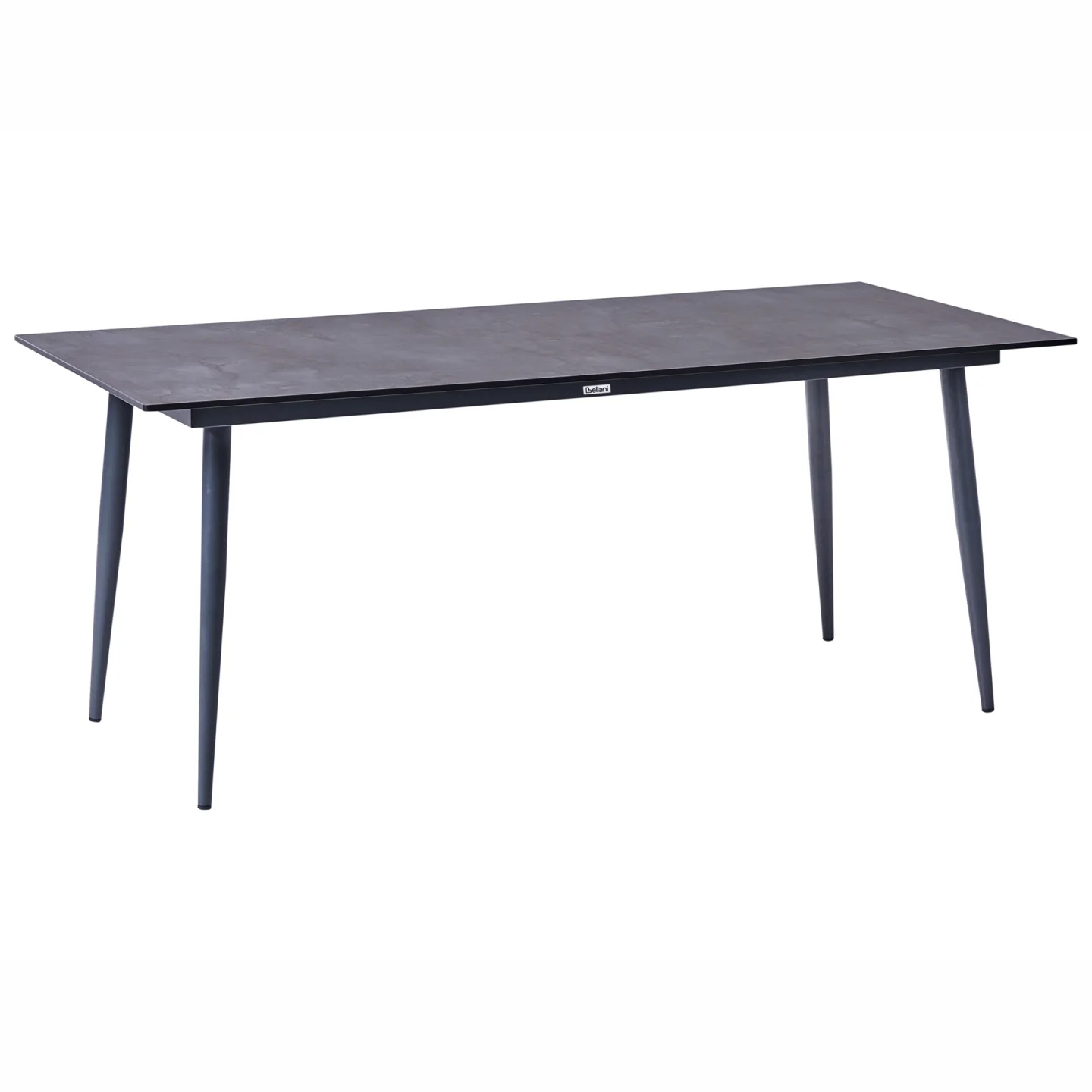 Matbord utomhus Tolentino 180 cm Steneffekt - Grå
