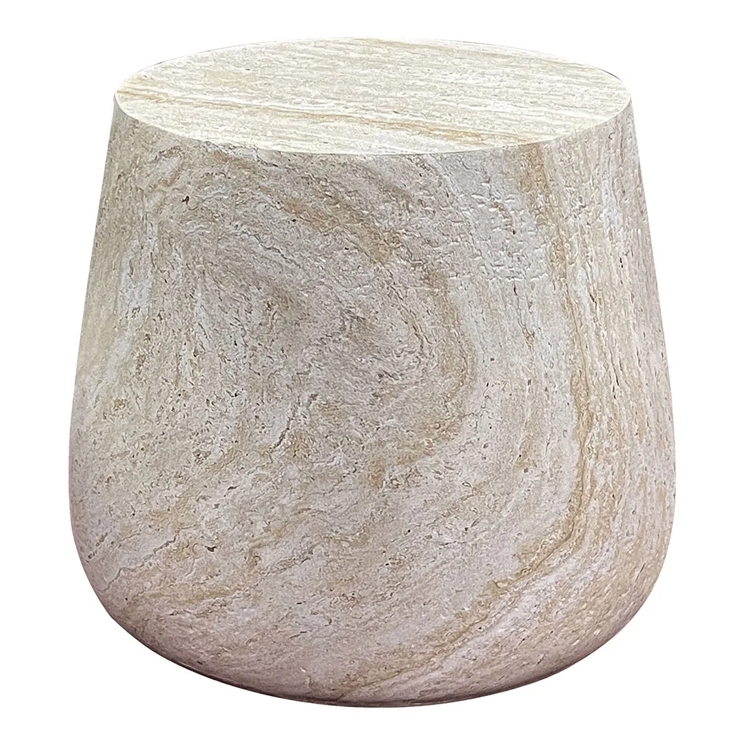 Bonn Beistelltisch Ø48cm Natur.
