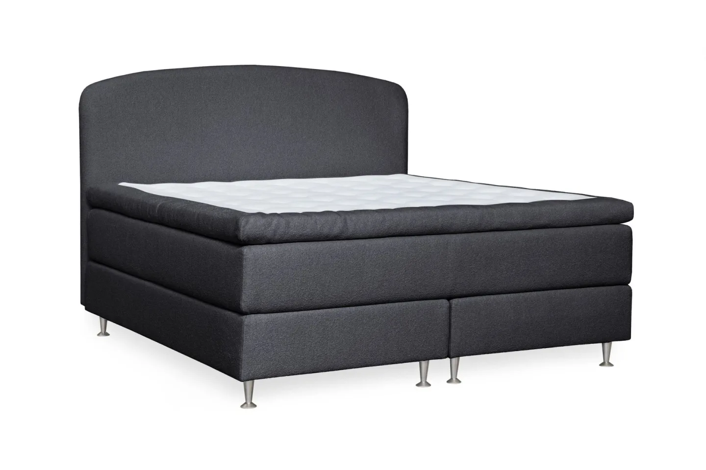 Oslo Lyx Sängpaket 180 curved loop 20 - Svart
