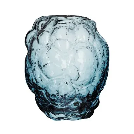 Kosta Boda Moss Vase zirkulär 11,5 cm Blau