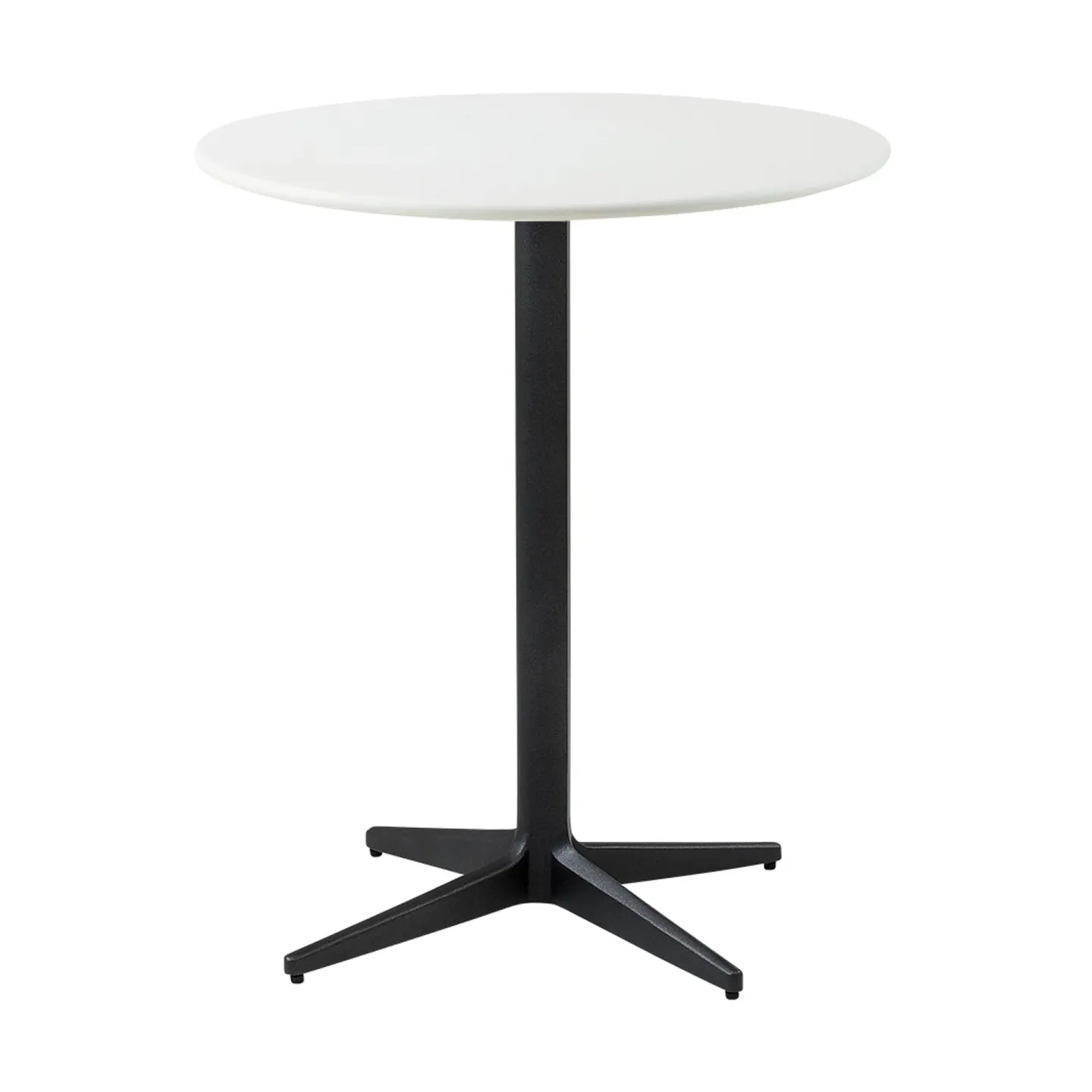 Cane-line Drop cafébord Ø60 cm White-lava grey