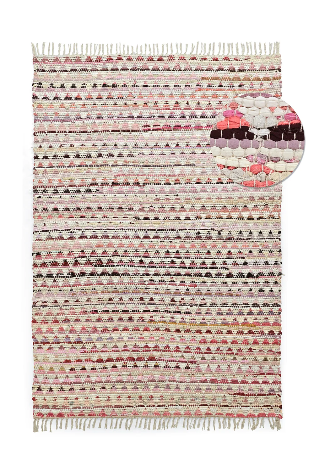 Filleryer - Lindby (rosa/multi) (Størrelse: 80 x 150 cm)