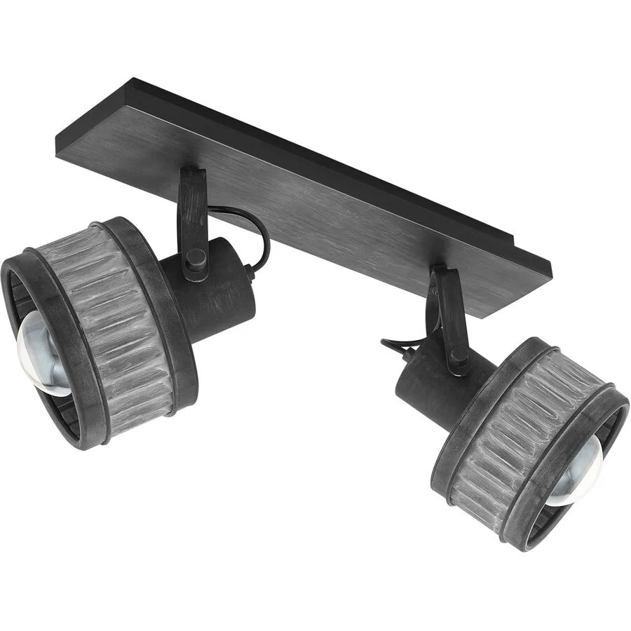 Eglo Spot Turrock Grau/Schwarz Stahl 16 cm 30 cm