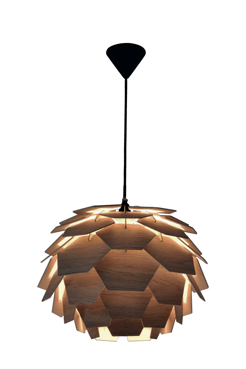Aneta Lighting - Carpatica Ø40 - Taklampa - Brunbets