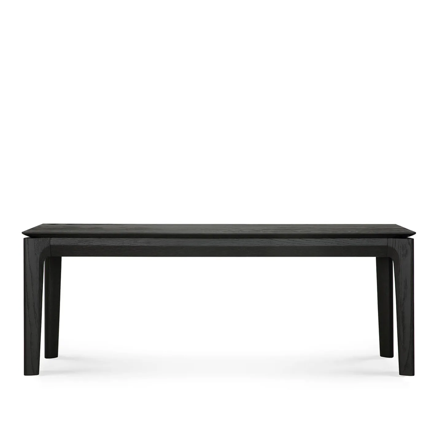 Ethnicraft - Bok Bench Black 126 cm - TV-bänkar - Alain Van Havre - Svart - Trä