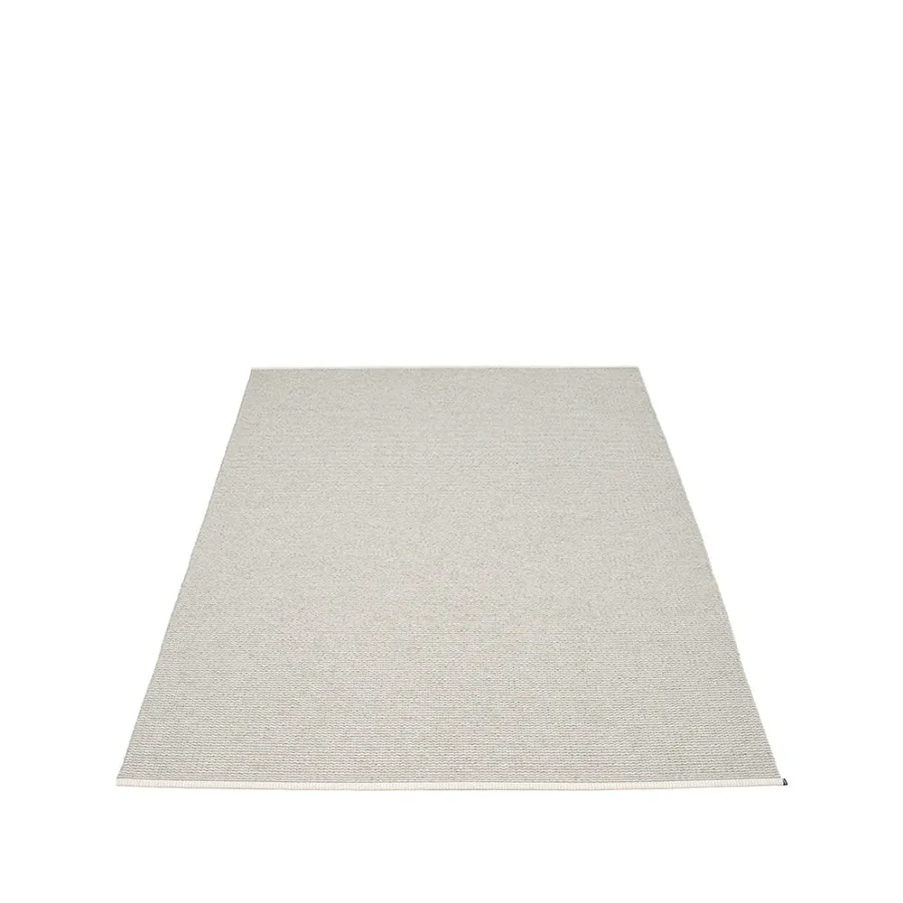 Pappelina Mono matta fossil grey/warm grey, 140x200 cm