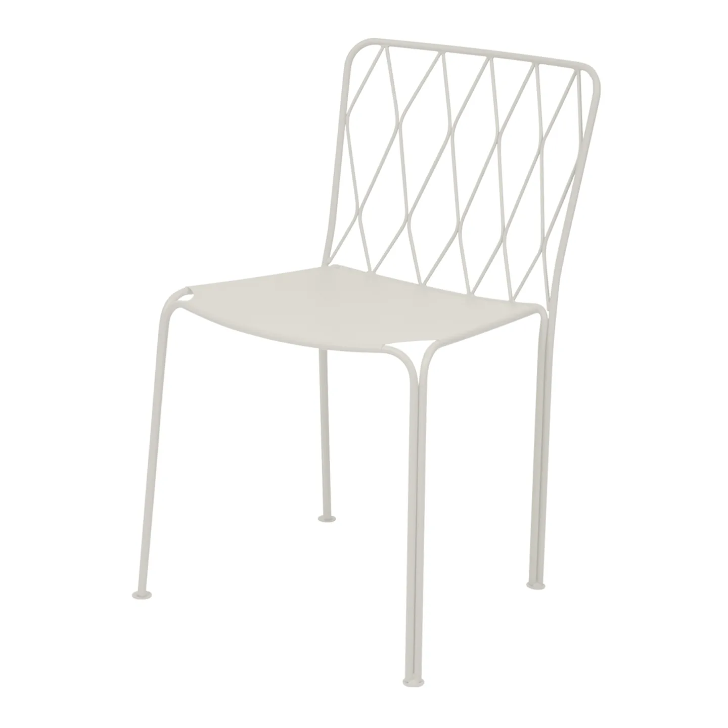 Fermob - Kintbury Chair Clay Grey A5 - Matstolar utomhus - Terence Conran - Grå - Metall