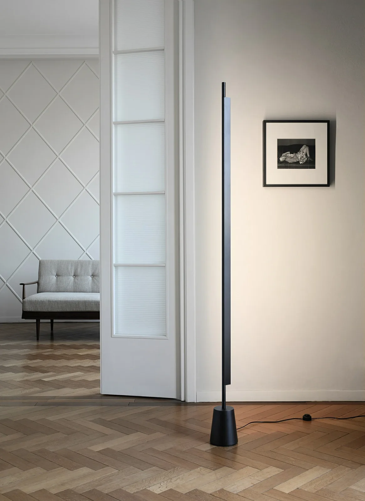 Compendium Golvlampa Black - Luceplan - Vardagsrum - Aluminium