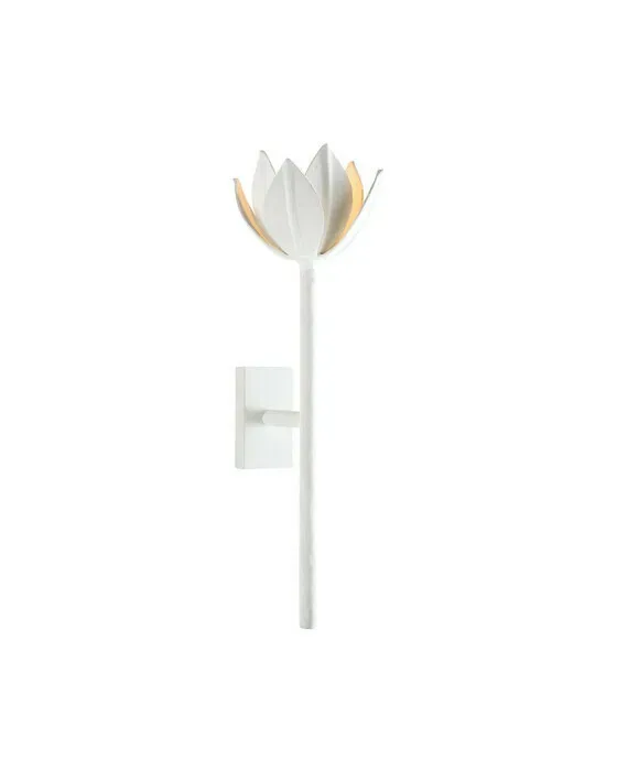 Alberto Medium Sconce White
