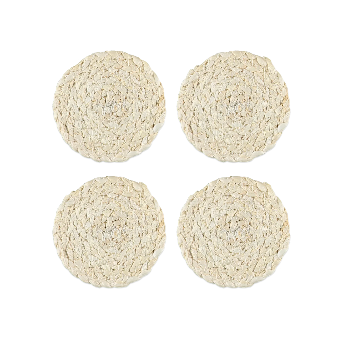 Gripsholm Glasunderlägg 4-pack Ø10 cm majs