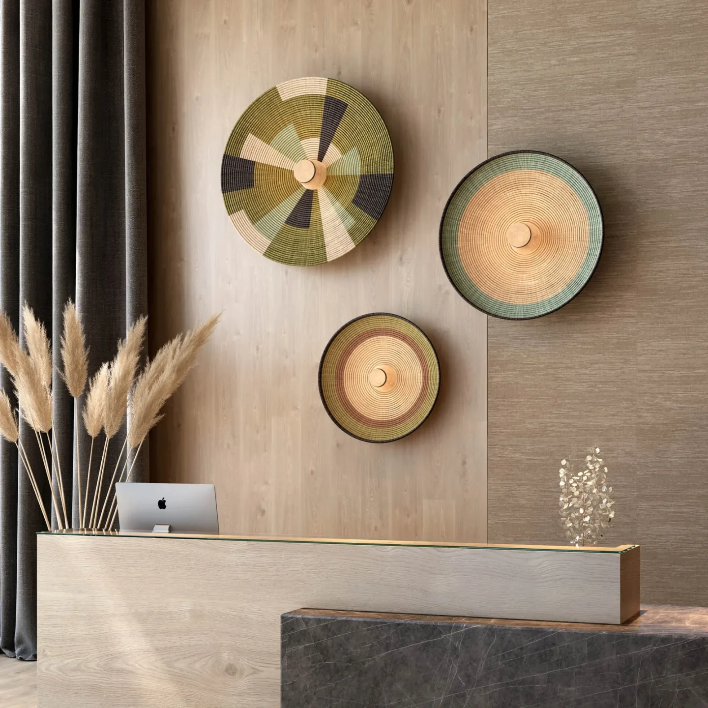 Parrot Wandleuchte XL Green - Forestier - Wohnzimmer - Design - Rund