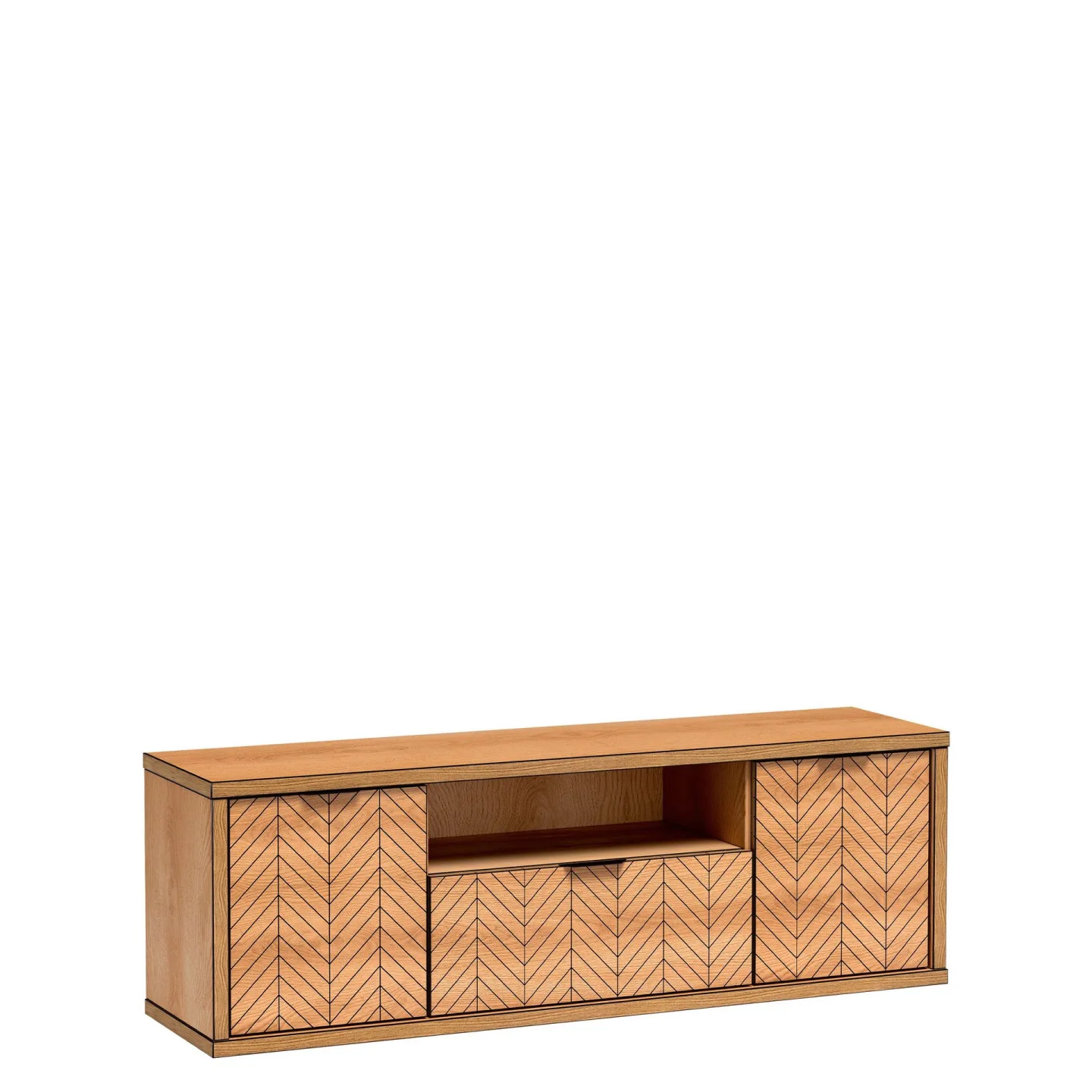 Fonti Tv-bänk 159 cm - Brun