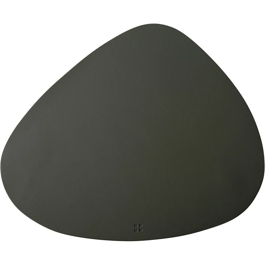 Tischset Ambiente anthrazit PVC Eigene Form B 45 cm