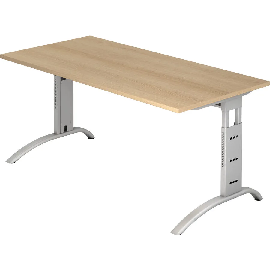 Schreibtisch Office eiche Holzwerkstoff B 160 T 80 cm