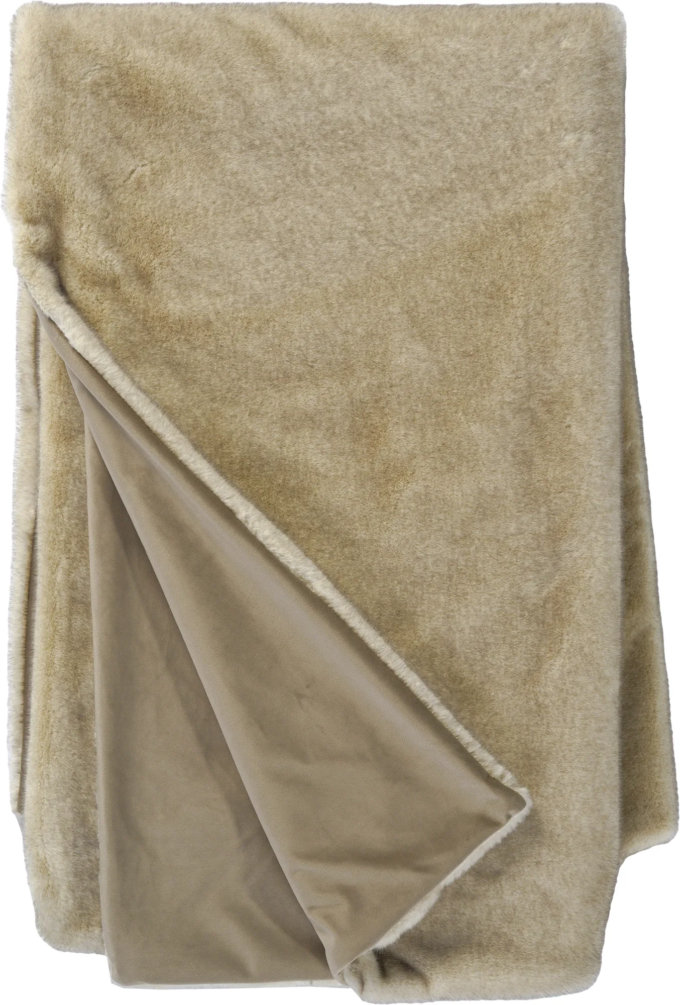 Sander AG Plaid Alma Sand 140x200 cm | Schubiger Möbel