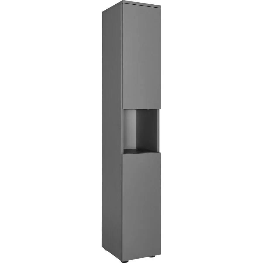 Badmöbel Xenia anthrazit Holzwerkstoff B 30 T 35 H 177 cm