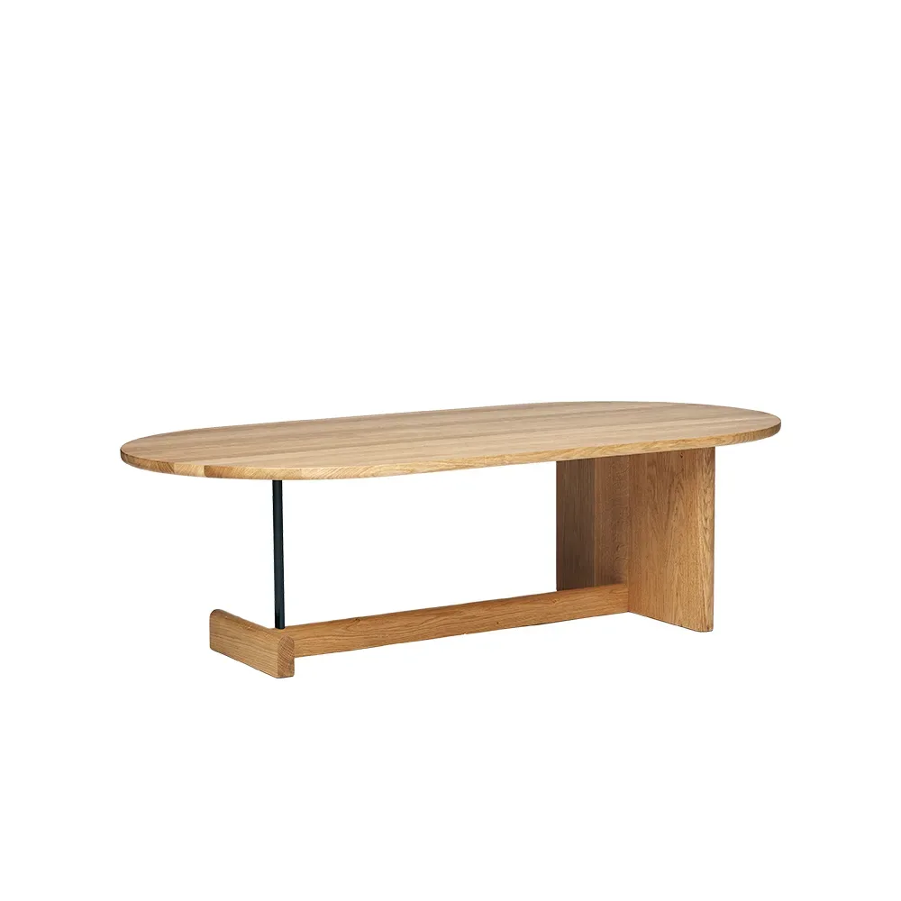 Fogia Koku Couchtisch niedrig 60x120 cm Lackierte Eiche