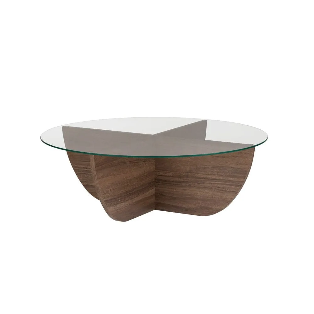 Orwin Soffbord 90 cm - Mörkbrun