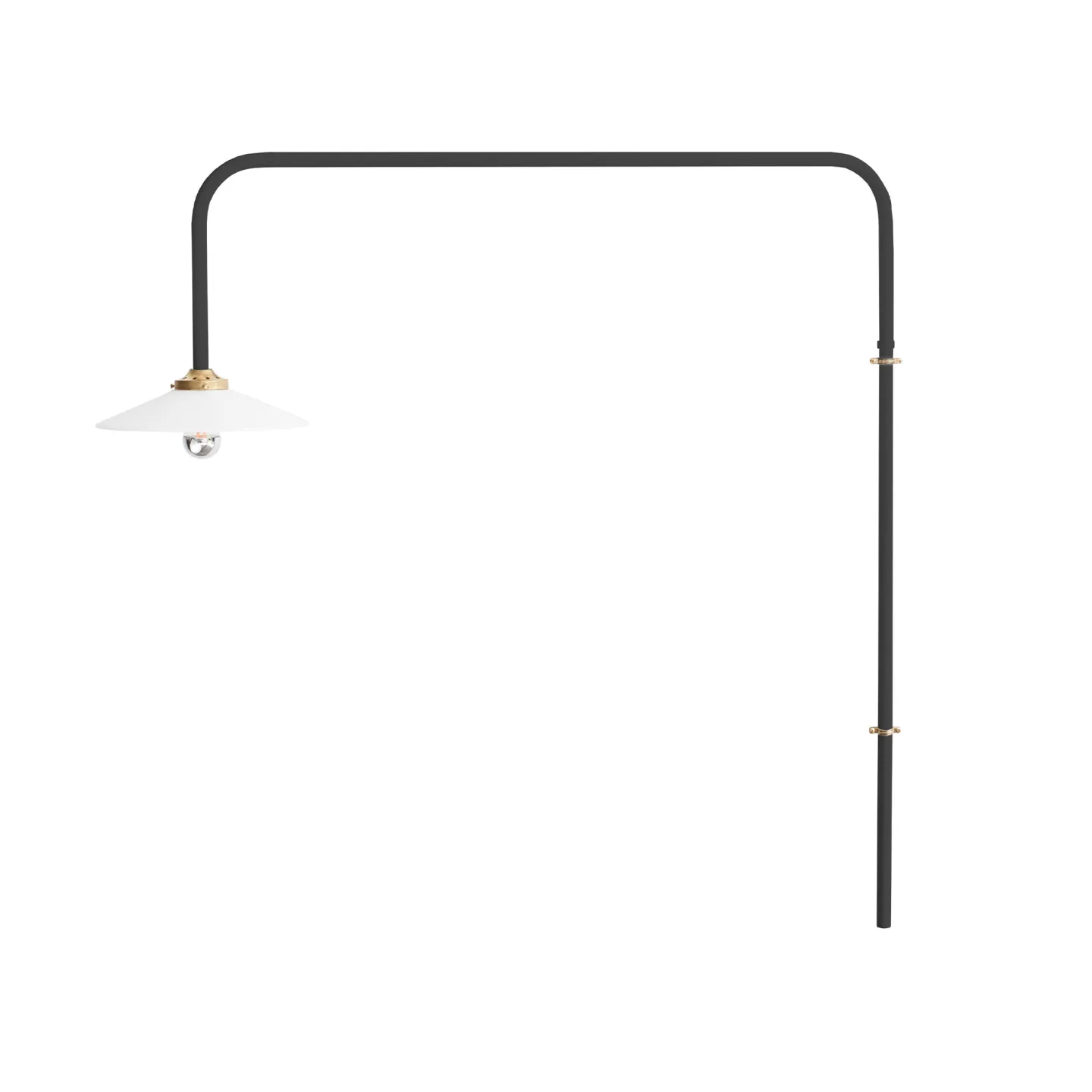 Valerie Objects - Hanging lamp N°5 black - Vägglampor - Muller Van Severen - Svart - Metall