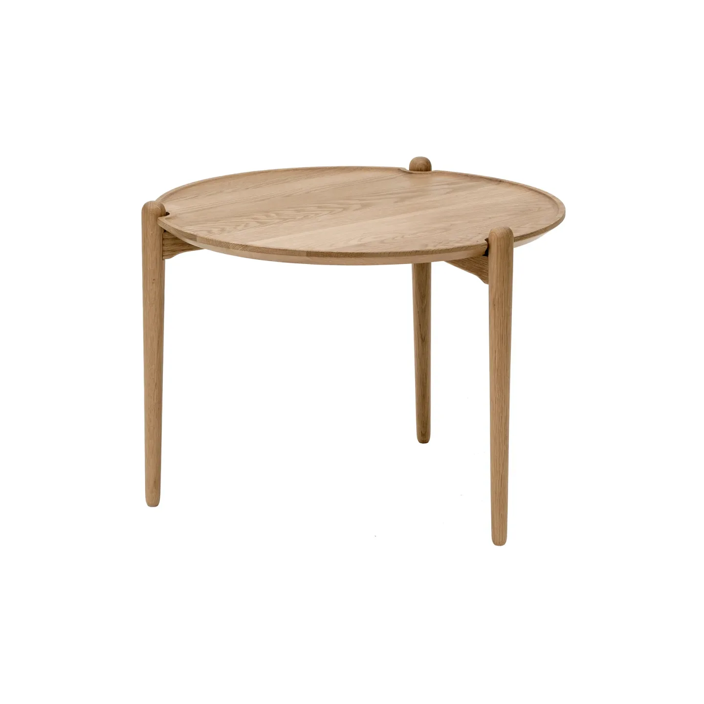 Design House Stockholm Aria Couchtisch Eiche, Ø60x46 cm