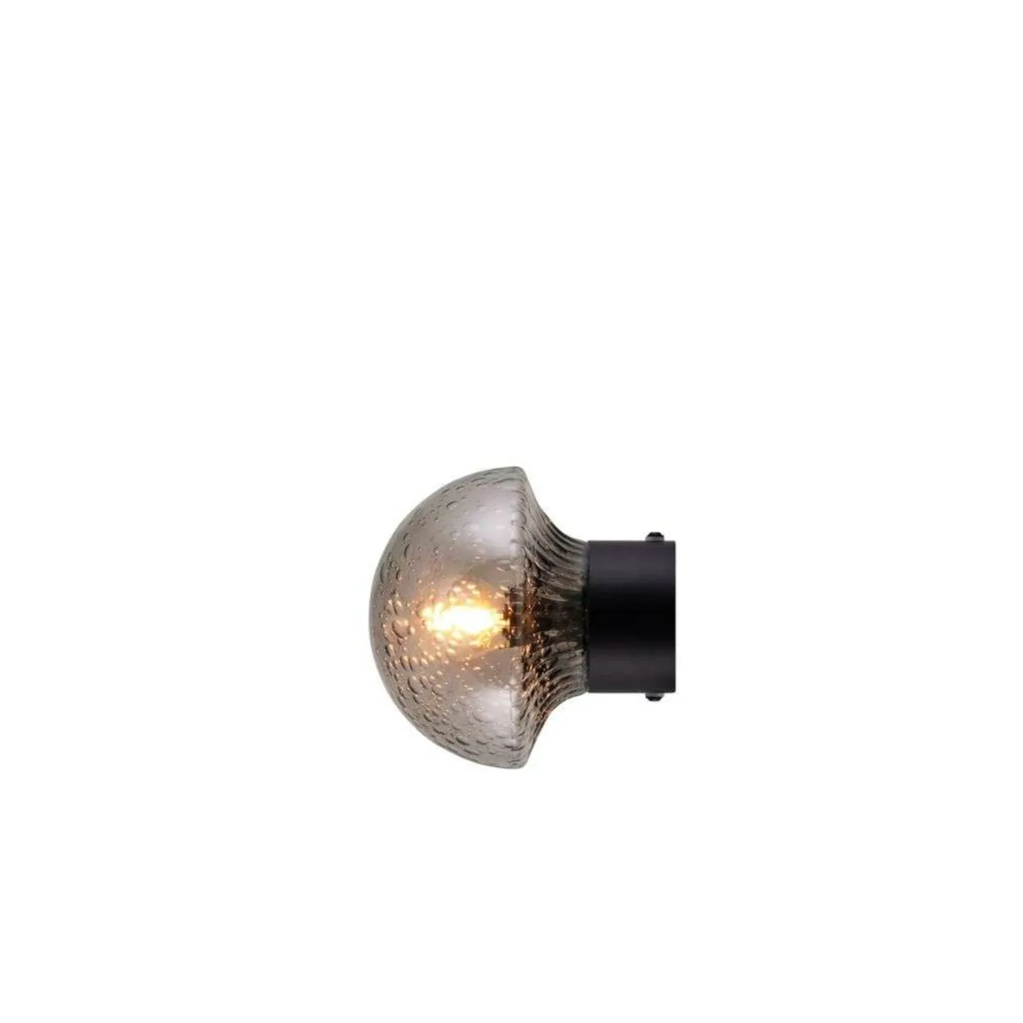 Fungo 16 Deckenlampe, IP44, rauch/schwarz - Globen Lighting - Badezimmer - Glas
