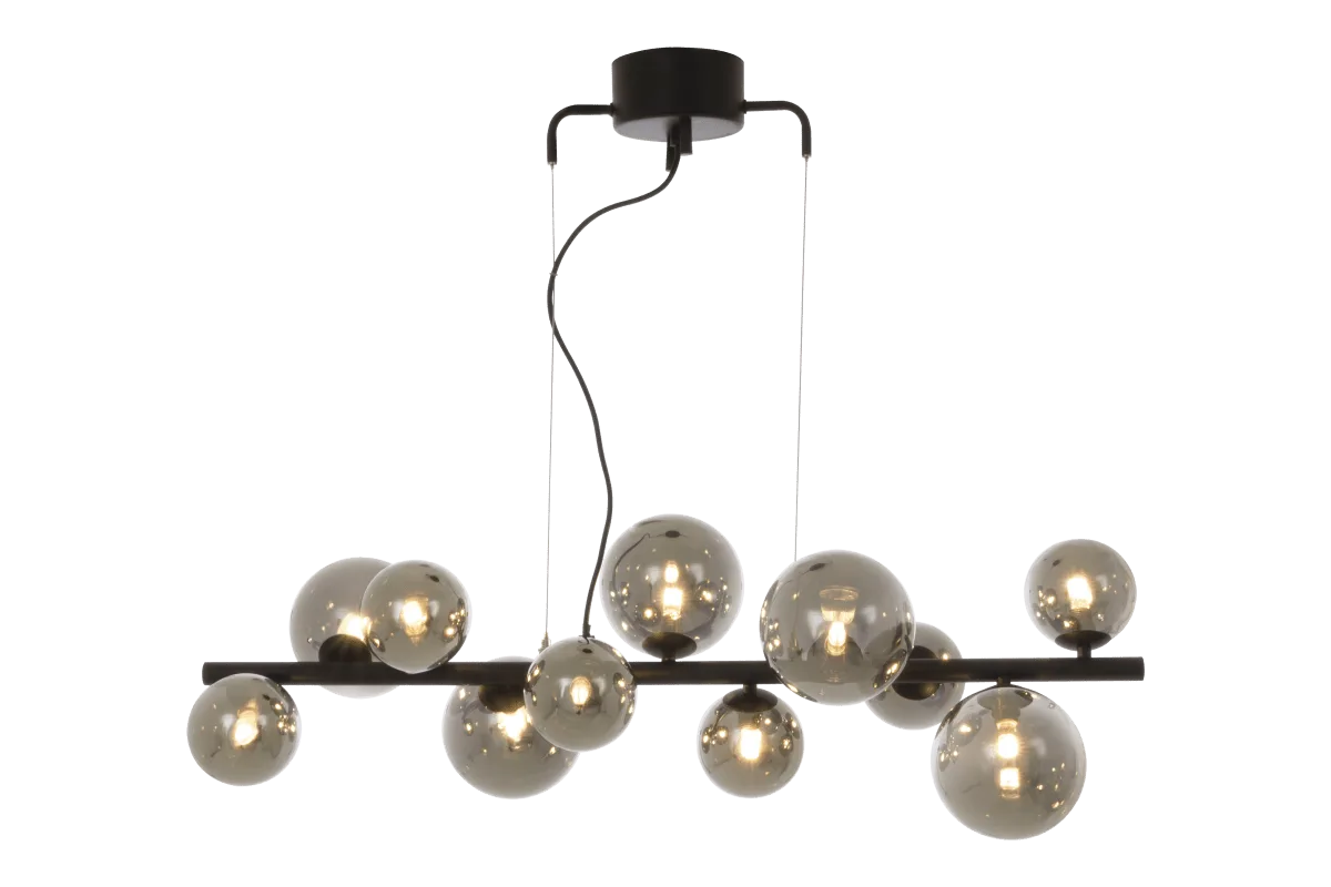 Aneta Lighting - Molekyl 85cm - Taklampa - Rökgrå