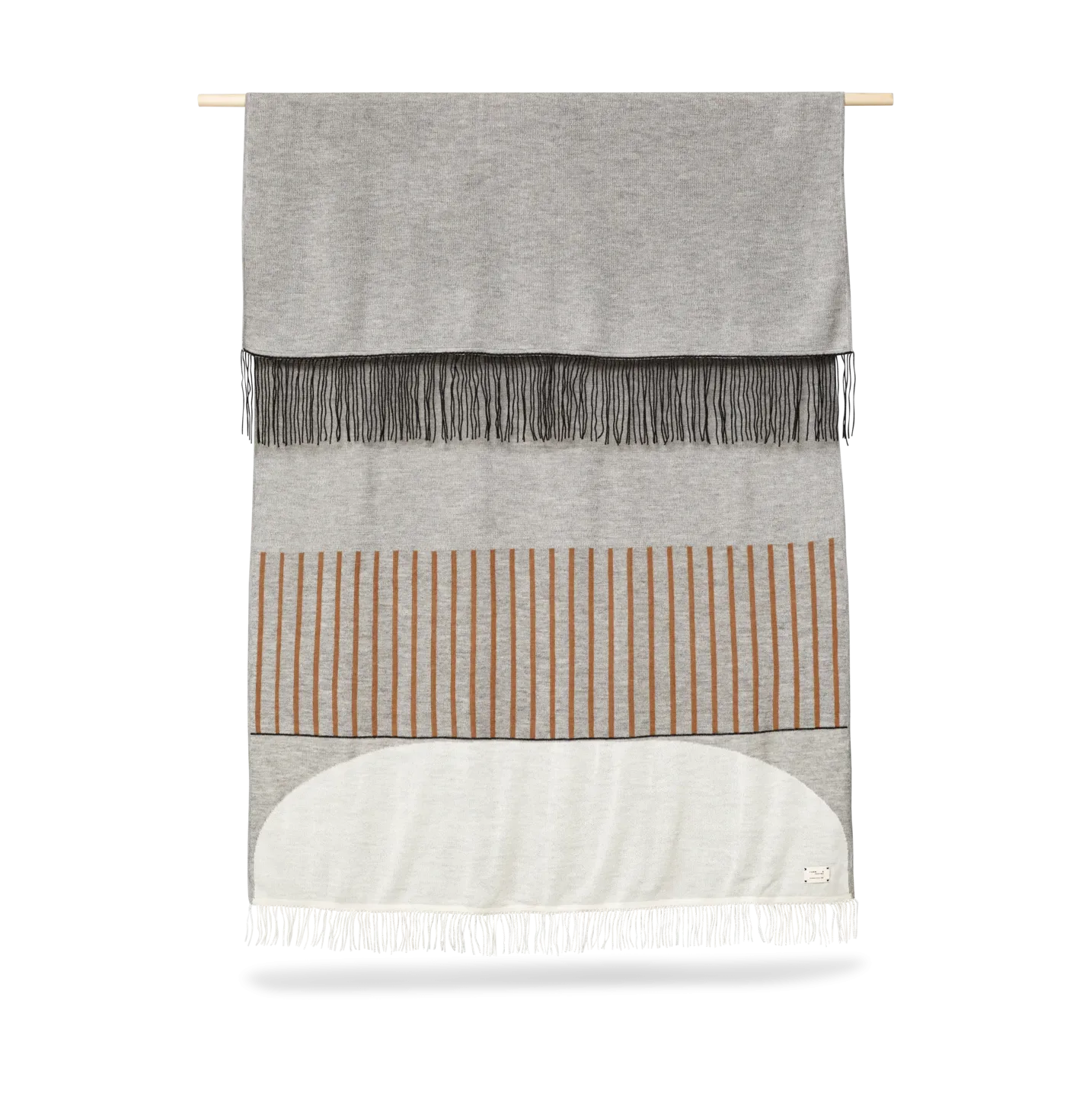 Form & Refine Aymara Decke 130x190 cm Pattern grey