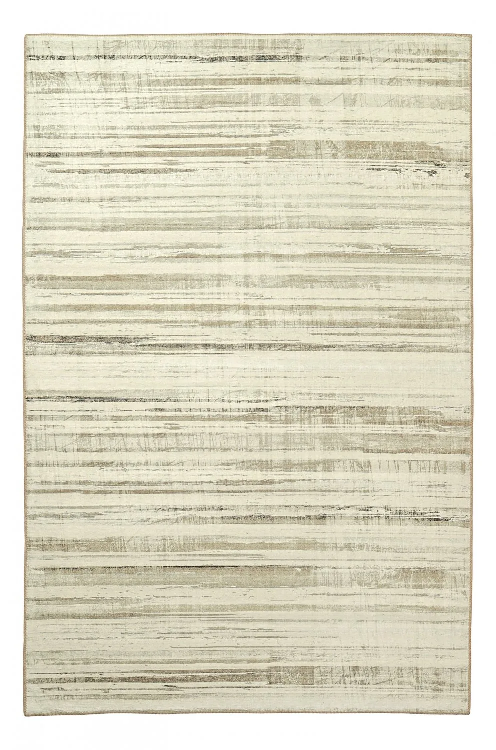 Flatvevd teppe - Delara (beige) (Størrelse: 230 x 340 cm)