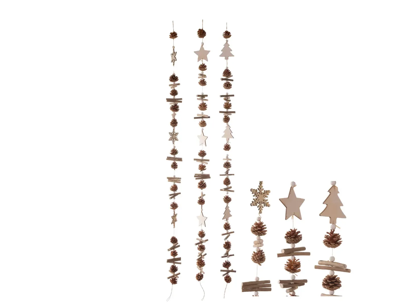 Decofinder Girlande Tannenzapfen D: 150 cm | Schubiger Möbel