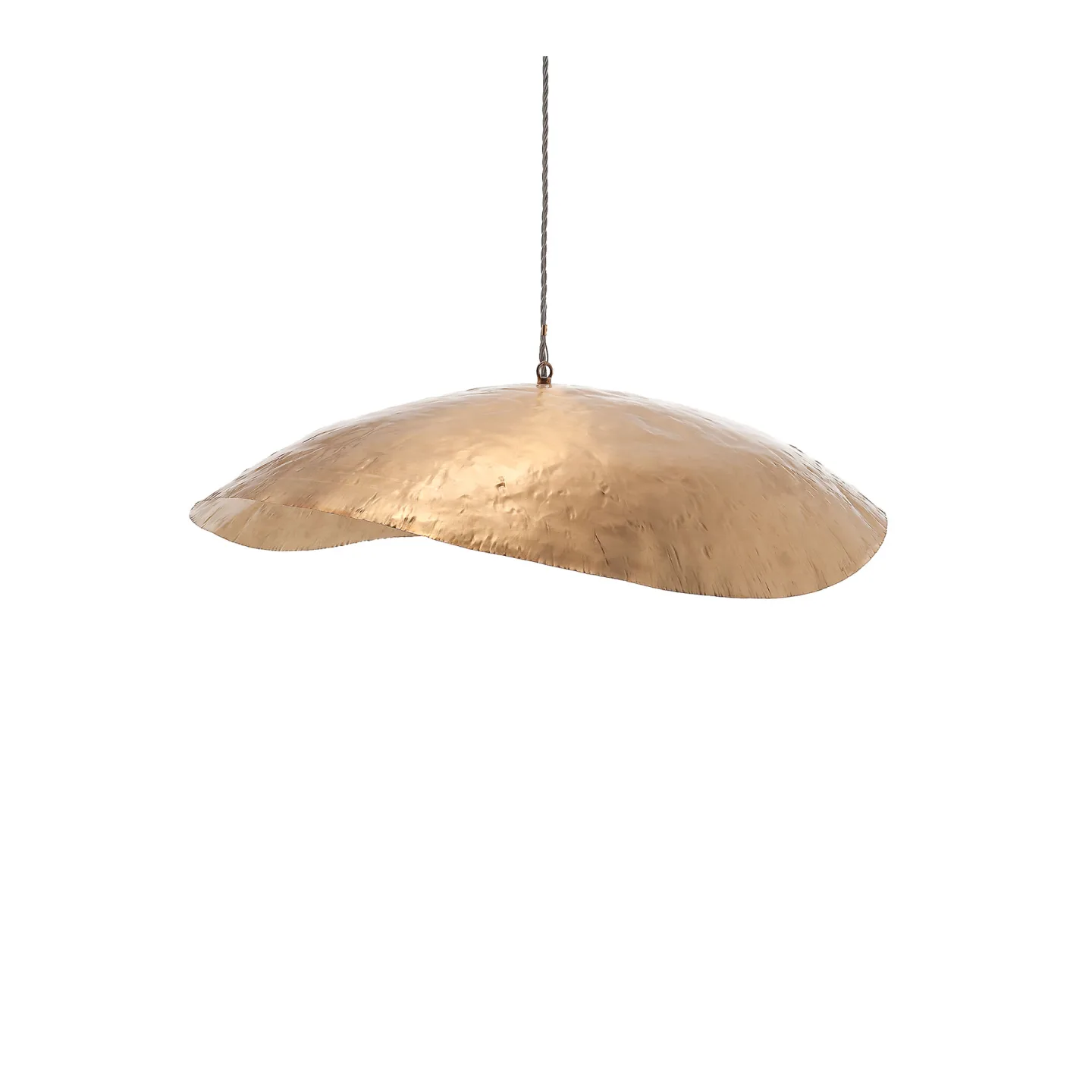 Gervasoni - Brass 95 Suspension Lamp Ø 80 - Pendellampor - Paola Navone - Guld