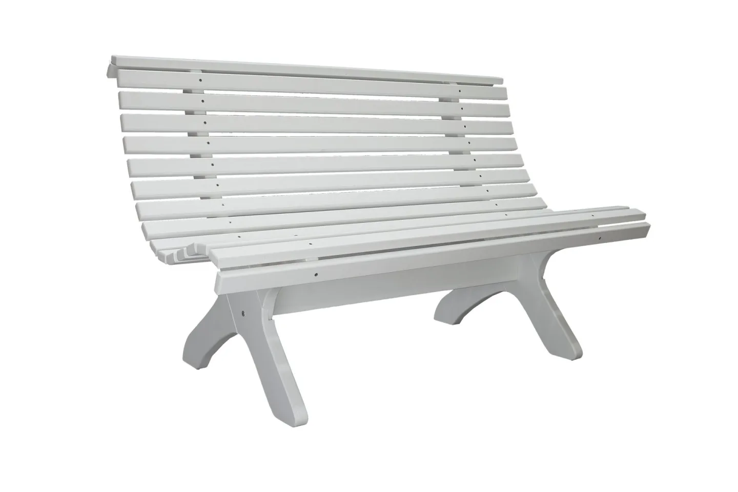 Norvald Trädgårdsbänk 140 cm - Vit