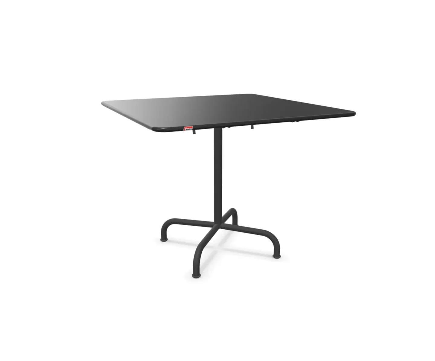 Schaffner Metall-Tisch Rigi Quadratisch Schwarz | Schubiger Möbel