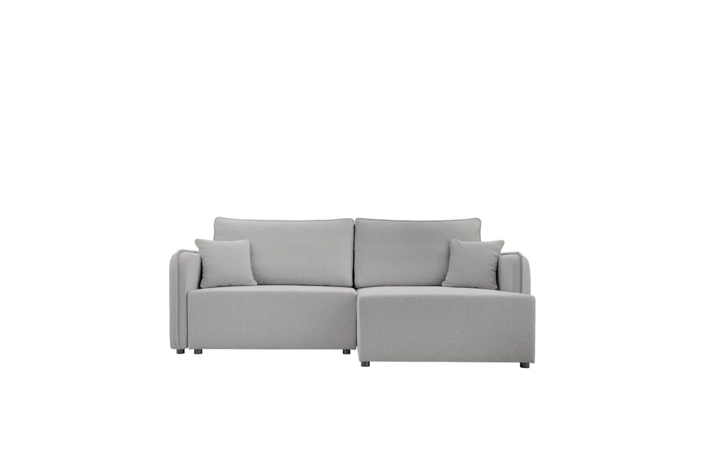 Chandru Bäddsoffa med Divan 3-sits - Grå