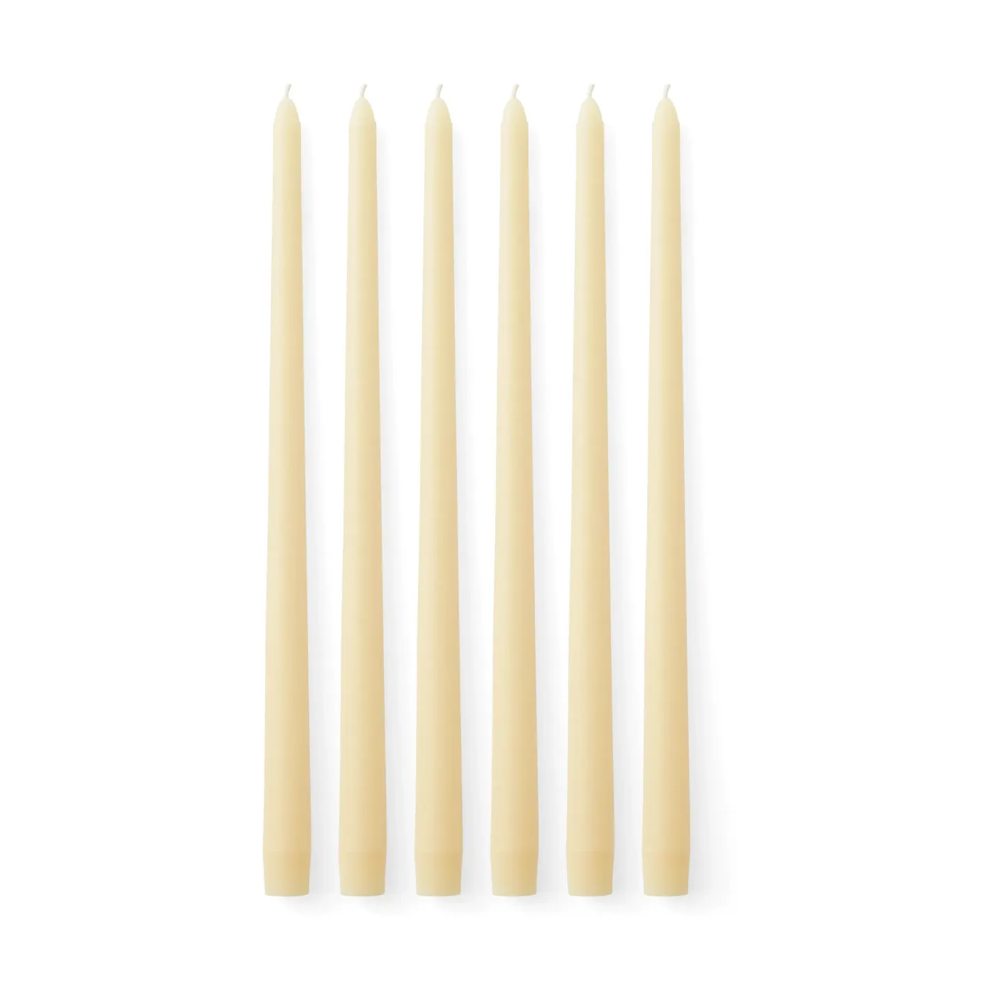 Audo Copenhagen Spire ljus 38 cm 6-pack Ivory