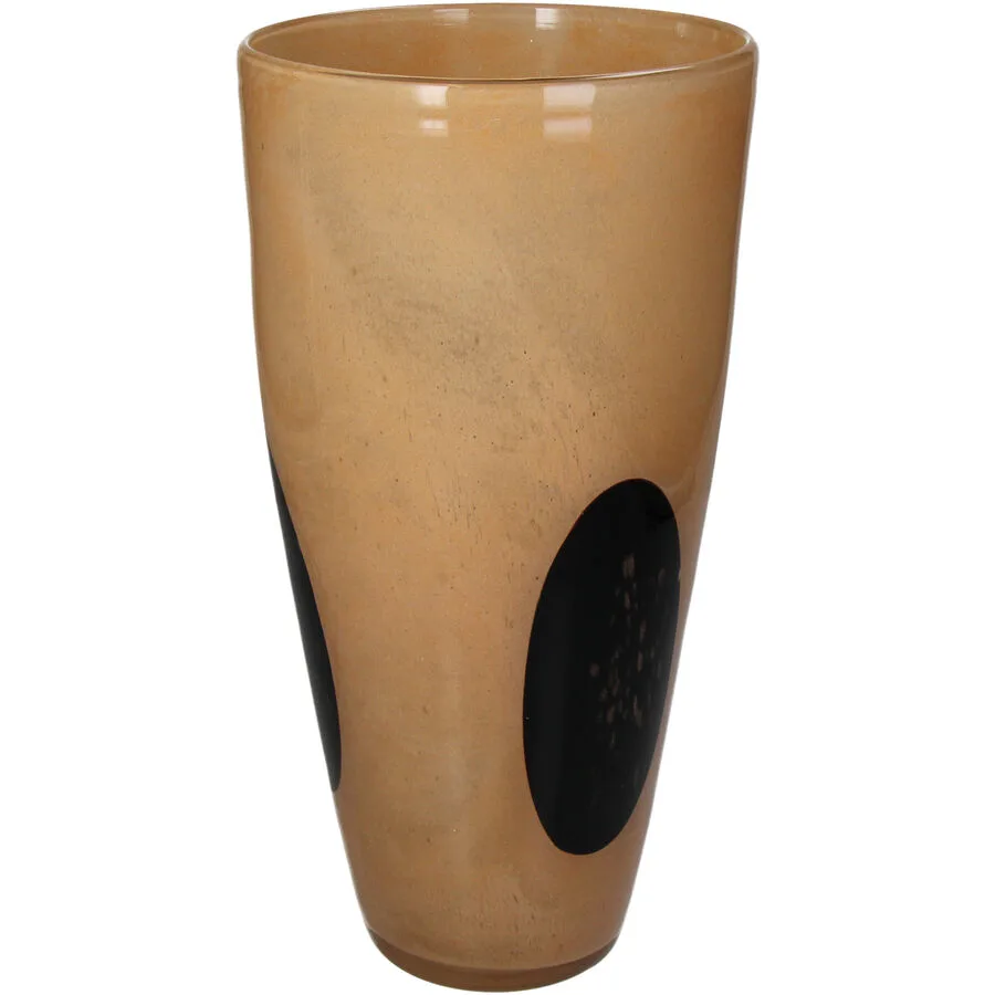 Vase Myko Pfirsich Glas D 16 cm H 30.5 cm