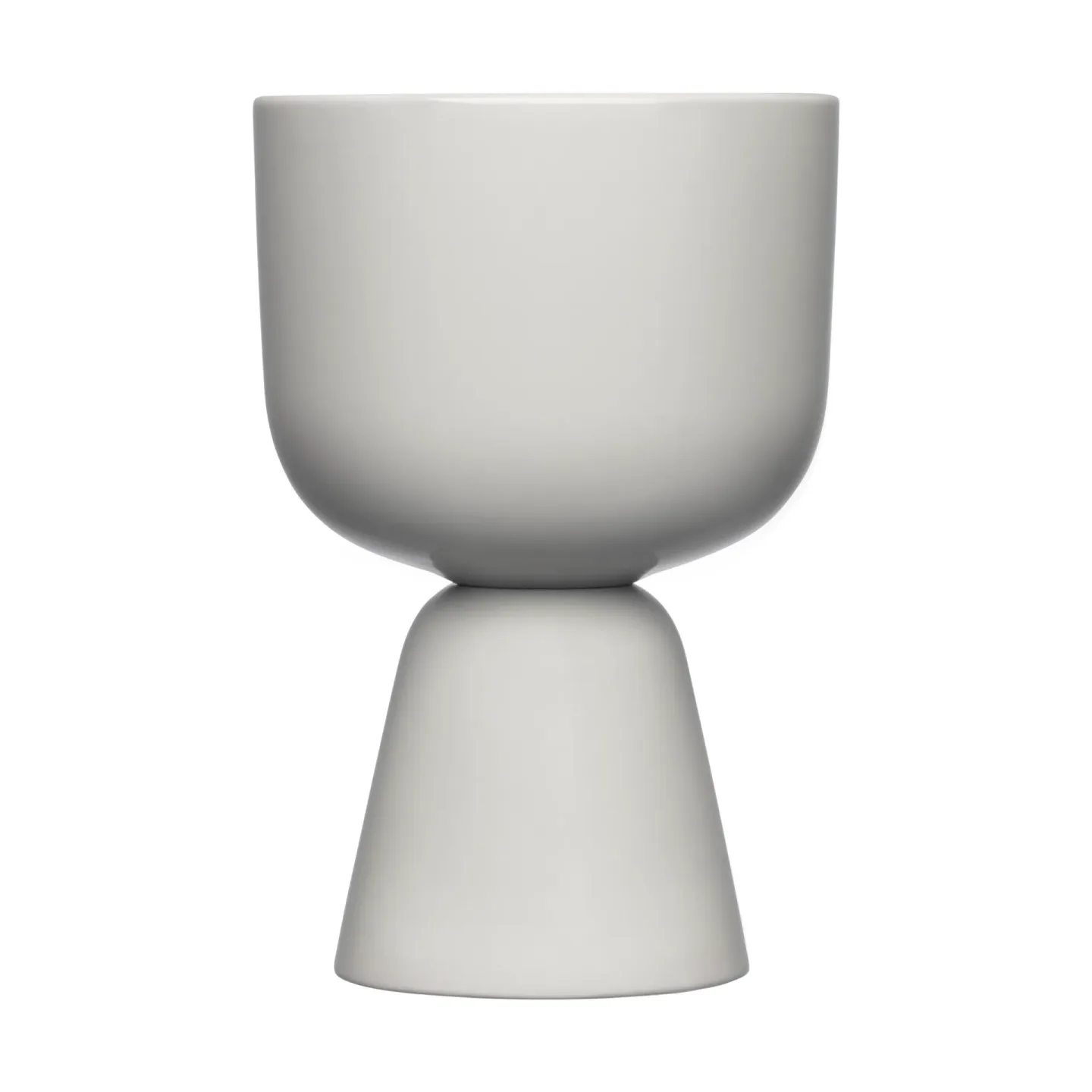 Iittala Nappula Topf Ø12,5 cm h19 cm Hellgrau
