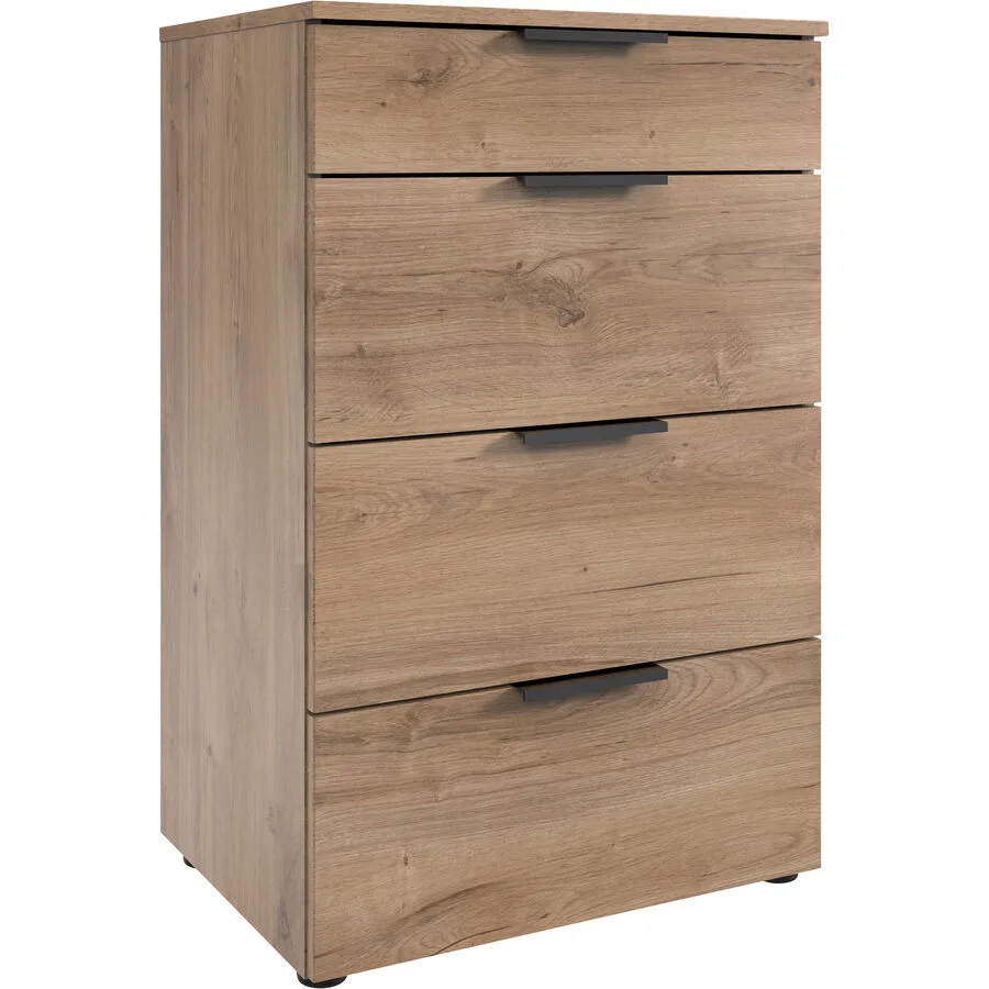 Kommode Sanko Plankeneiche Holzwerkstoff B 54 H 84 cm