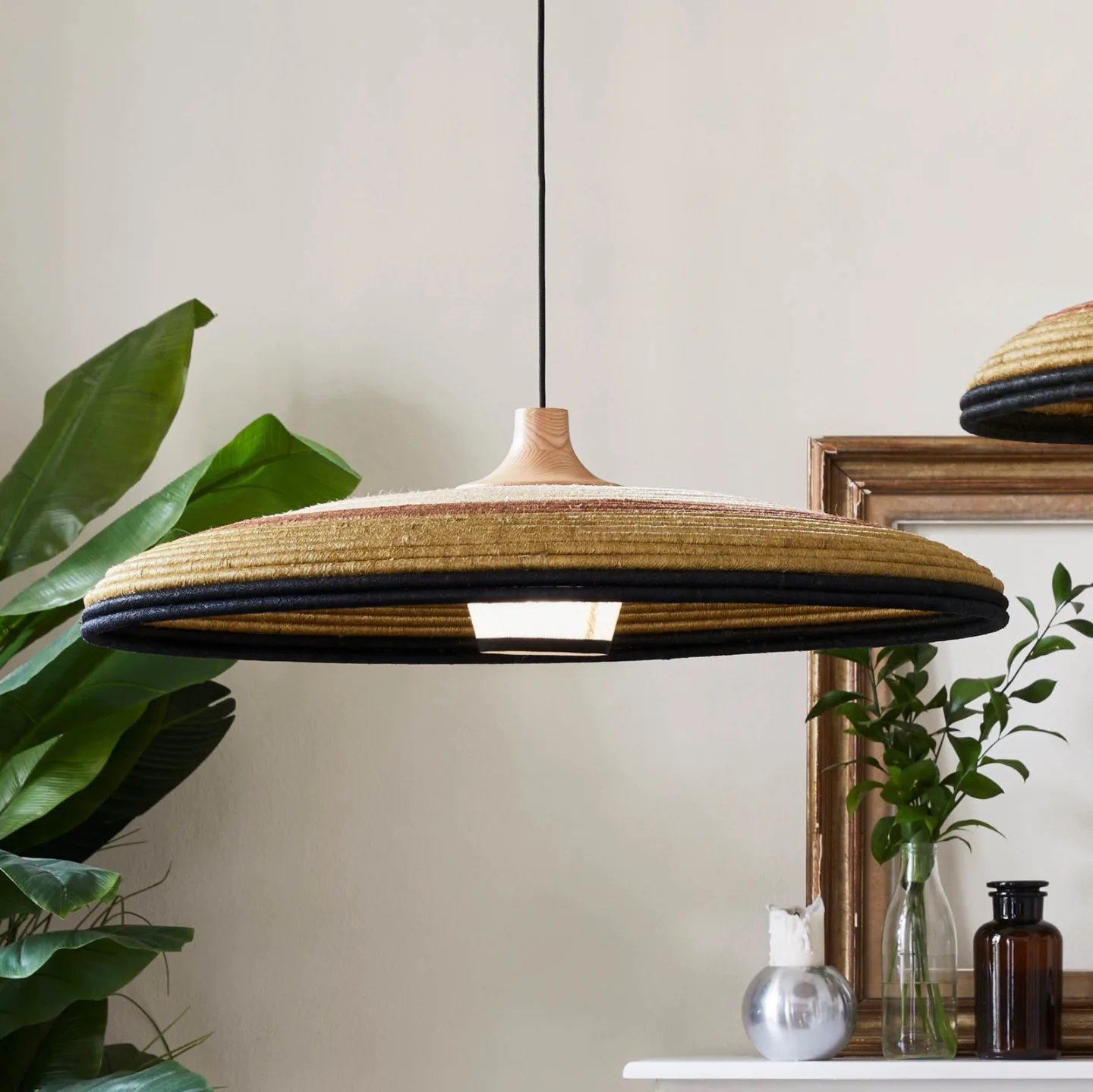 Grass Pendelleuchte L Green - Forestier Grass L - Wohnzimmer - Design - Einflammig